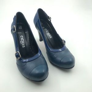 HANDMADE LEATHER WOMAN HEELS